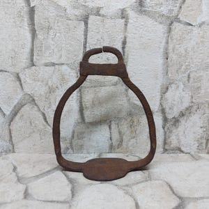 Vintage Cast Iron Stirrup Antique Metal Stirrup Horse Stirrup