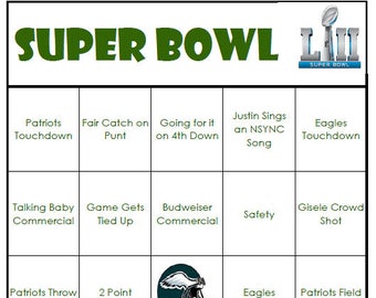 custom bingo cards etsy