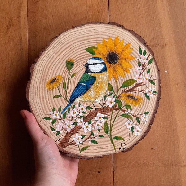 Wood Slice Wall Art Etsy