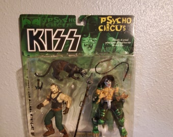 Vintage KISS Psycho Circus Action Figure Two Pack. the Demon and