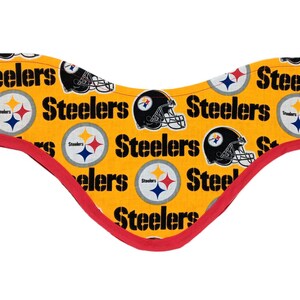 Pittsburgh Steelers Thyroid Shield Cover: Washable Cotton Neck Protector, Lead Accessory