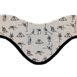 Skelett som gör yoga Sköldkörtelskydd: Tillbehör för radiologielektrod