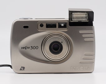 Vintage Retro MINOLTA VECTIS 300-L Aps Film Camera Point and Shoot