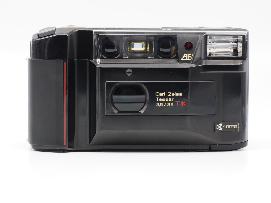Yashica T3 Compact 35mm - Objectif Carl Zeiss 2.8 - Noir - Testé Et Fonctionne