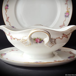 1901-1933 Antike Rosenthal Sauciere: Bavaria Sauciere, hergestellt in Deutschland