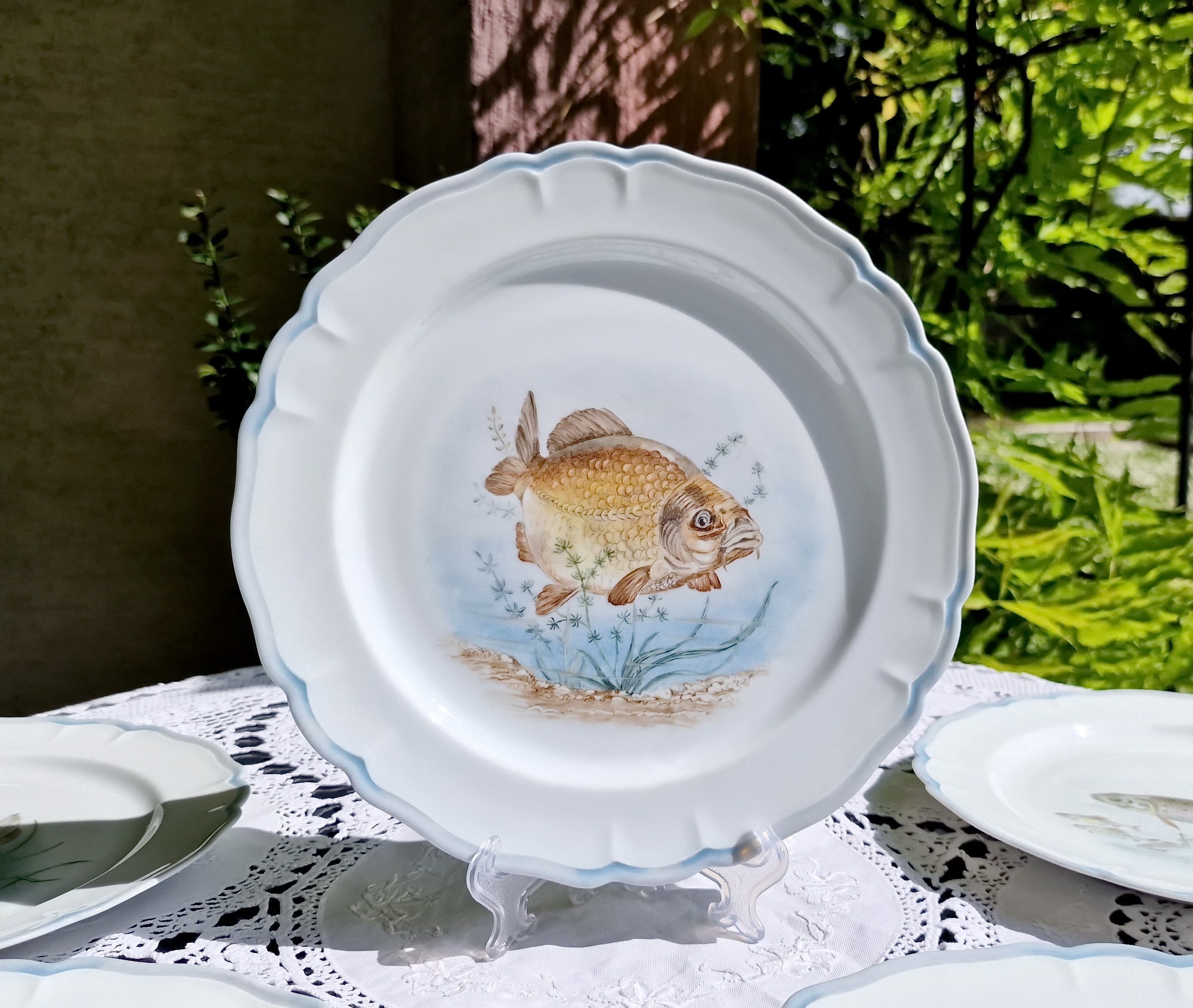 リモージュの魚皿 - Etsy 日本