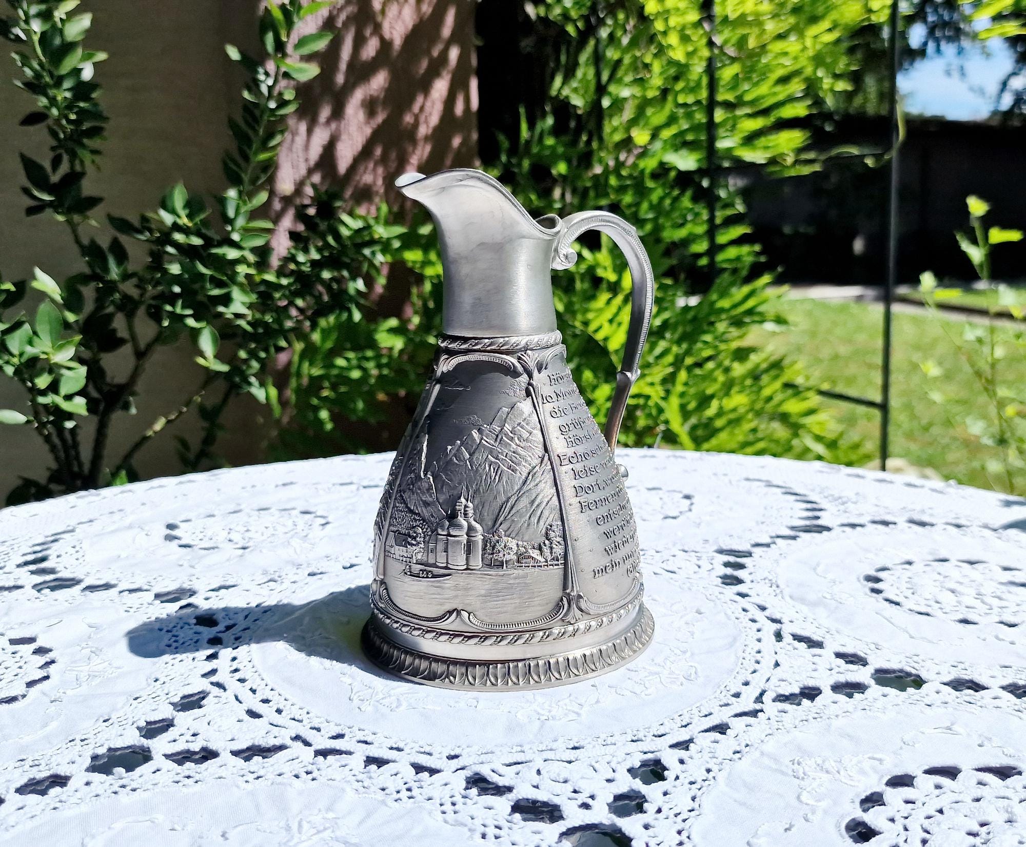 スキットル 錫製 TUMASEK PEWTER ウイスキー ピューター製