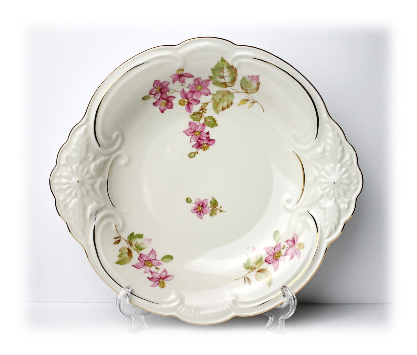 Vintage Cake Plate Set Bareuther Cake Serving Set Bavarian Etsy