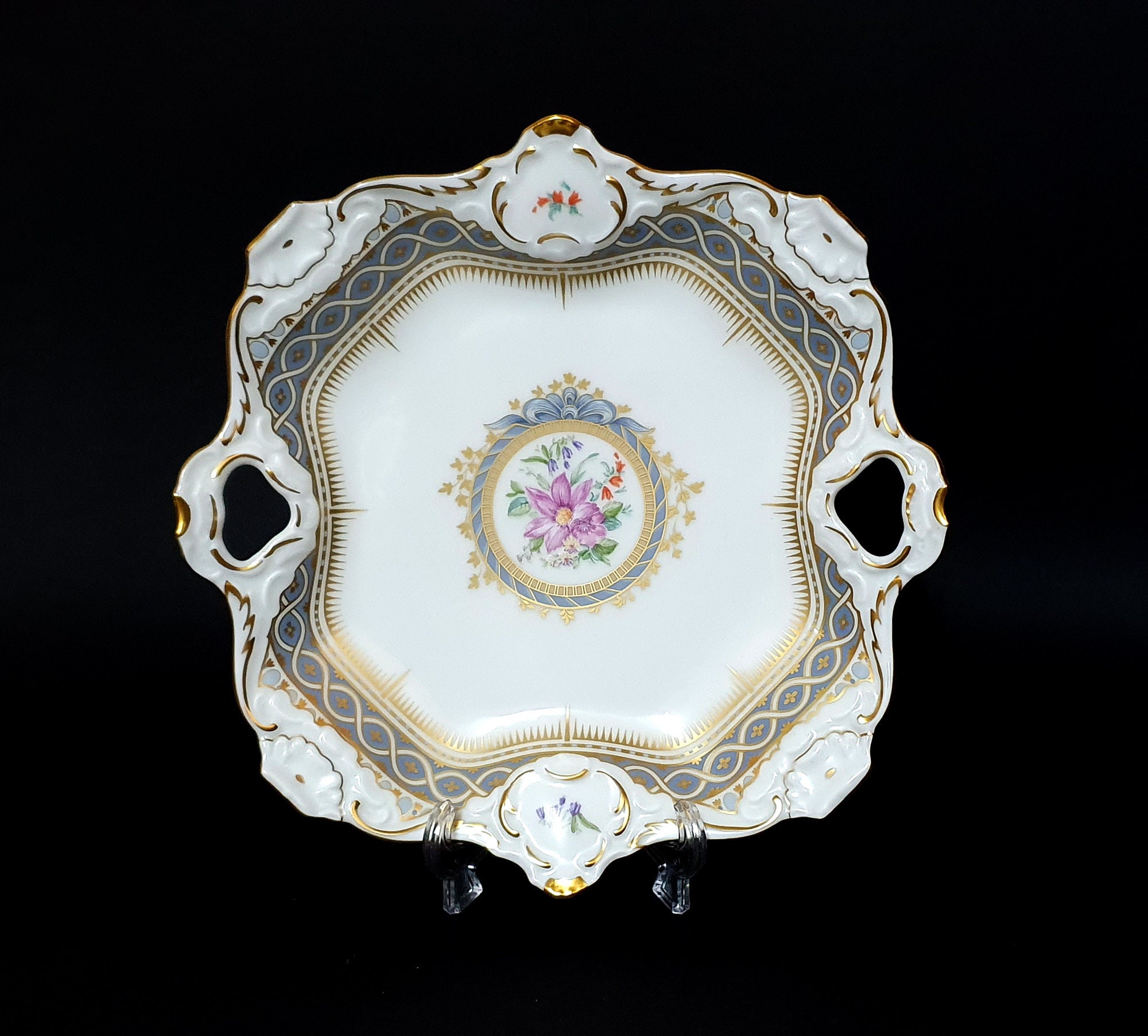 Vintage Serving Plate KAISER Porcelain Platter German Etsy