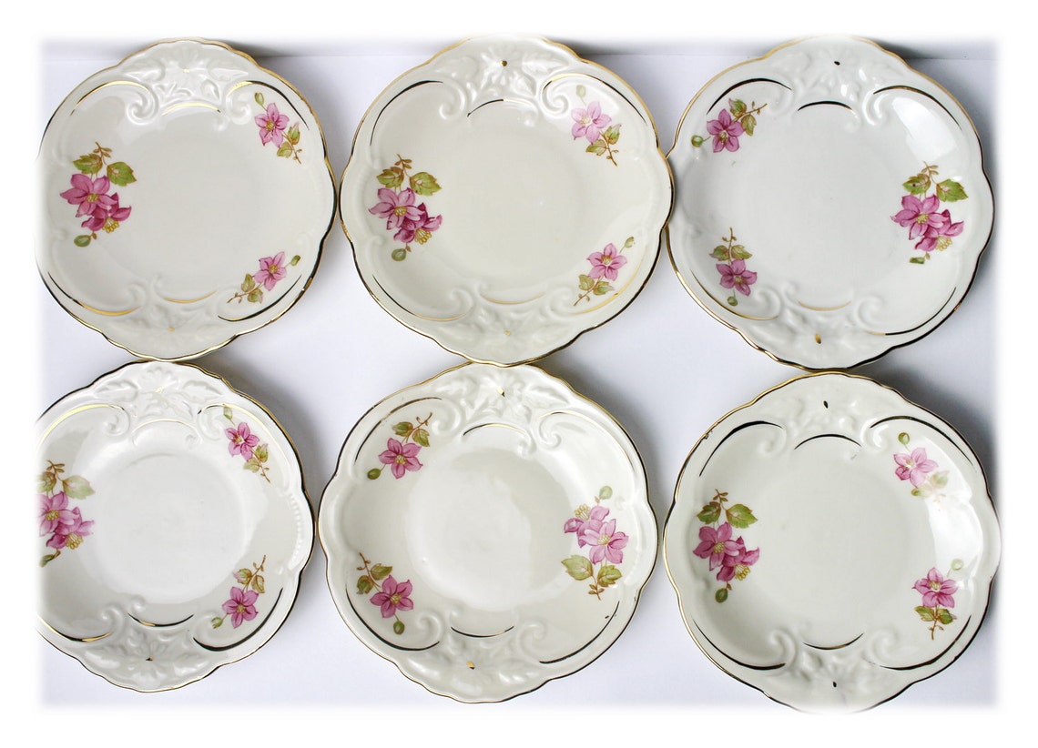 Vintage Cake Plate Set Bareuther Cake Serving Set Bavarian Etsy