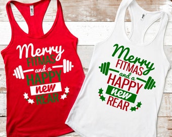 Christmas Workout Etsy