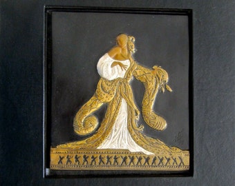 Erte Serigraph 'oriental Tale' 1982 – Signed, Numbered 24/300