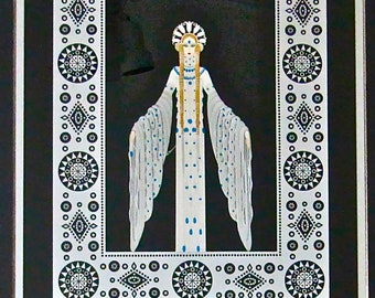 Erte &quot;Byzantine&quot; Serigraph 1985, Signed, Numbered 152/300, Custom-Framed