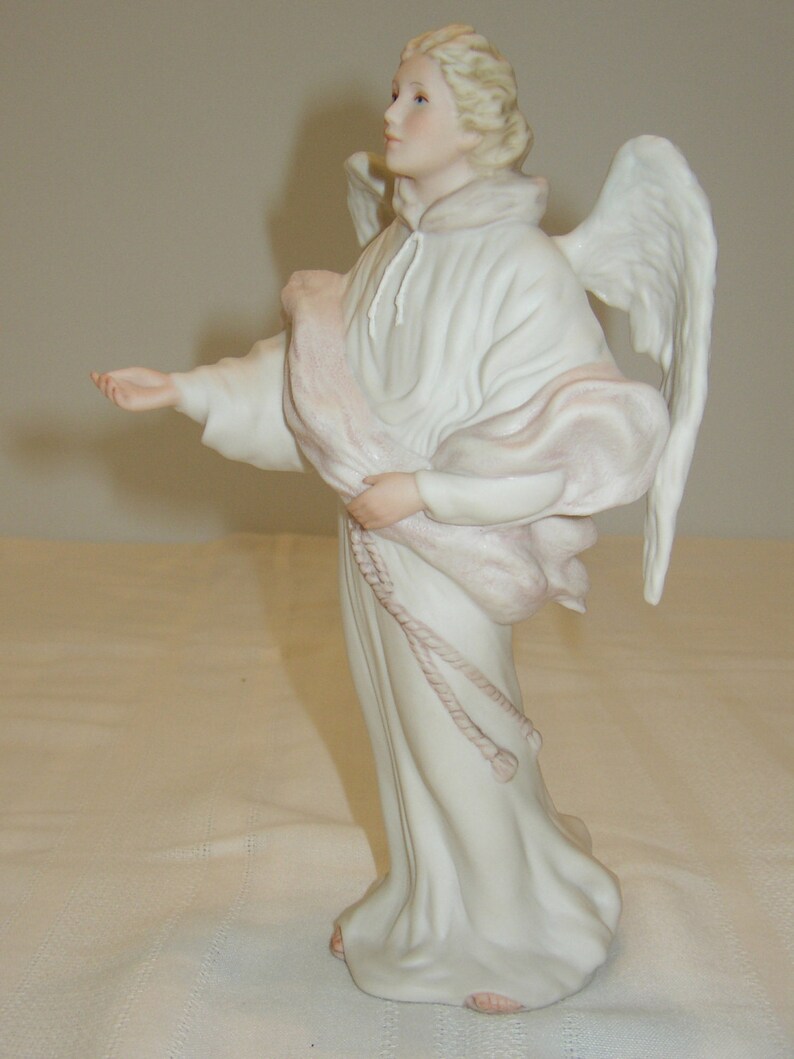 Cybis Ceramic Figurine angel Annunciation Etsy