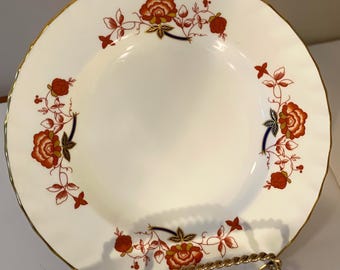 Piatti da insalata vintage Royal Crown Derby Bali in porcellana Bone China - Set da 12 (8,5" stile Imari) - Ideali per collezionisti