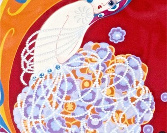 Erte Serigraph 'oriental Tale' 1982 – Signed, Numbered 24/300