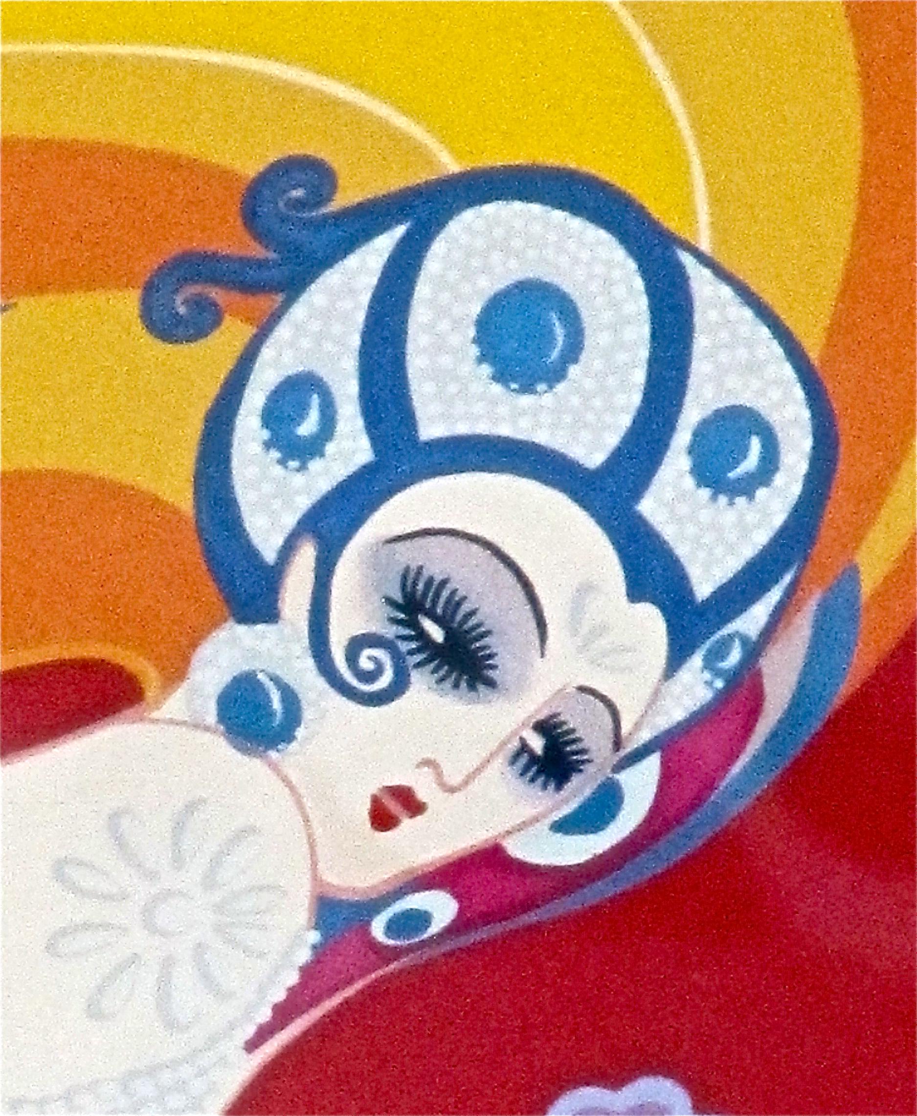 Erte Serigraph 'oriental Tale' 1982 – Signed, Numbered 24/300 Erte Serigraph 'oriental Tale' 1982 – Signed, Numbered 24/300