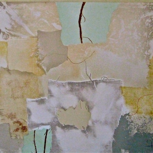 Laszlo Dus Signed Lithograph &quot;Ragyogás&quot; • LE 148/150 • 1984 Abstract Modern Art • Nature Inspired Wall Art