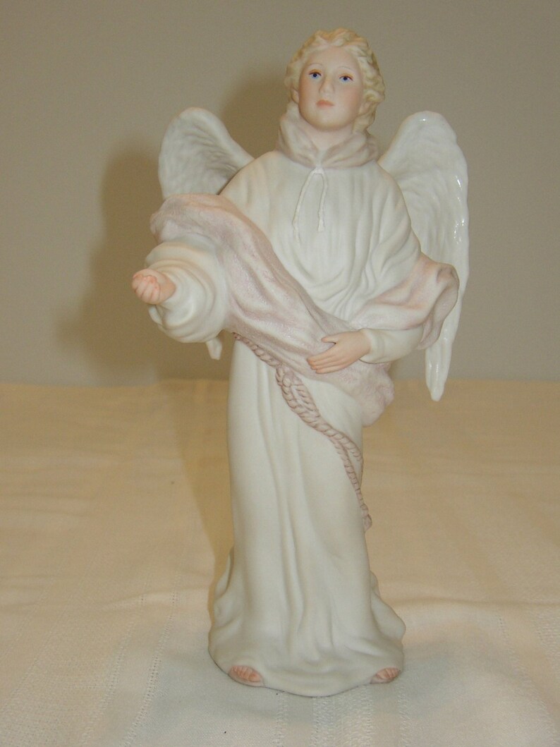 Cybis Ceramic Figurine angel Annunciation Etsy