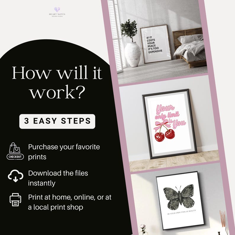 Soft Life Decor Download Cheers Bar Cart Art Champagner Gläser Digitale Wandkunst Feminines druckbares Zitat Self-Care Ästhetik Poster Druck Bild 6