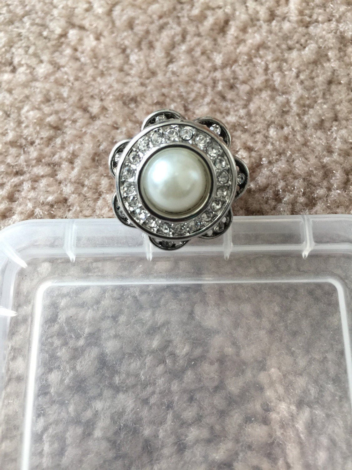Vow to wow white shop ring paparazzi