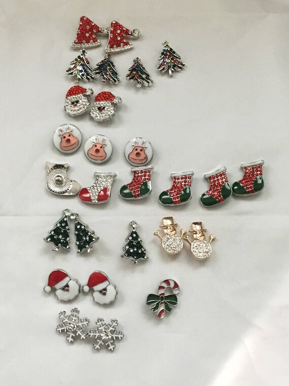 Christmas Buttons: Gingerbread Man 18mm Christmas Buttons: Gingerbread Man 18mm