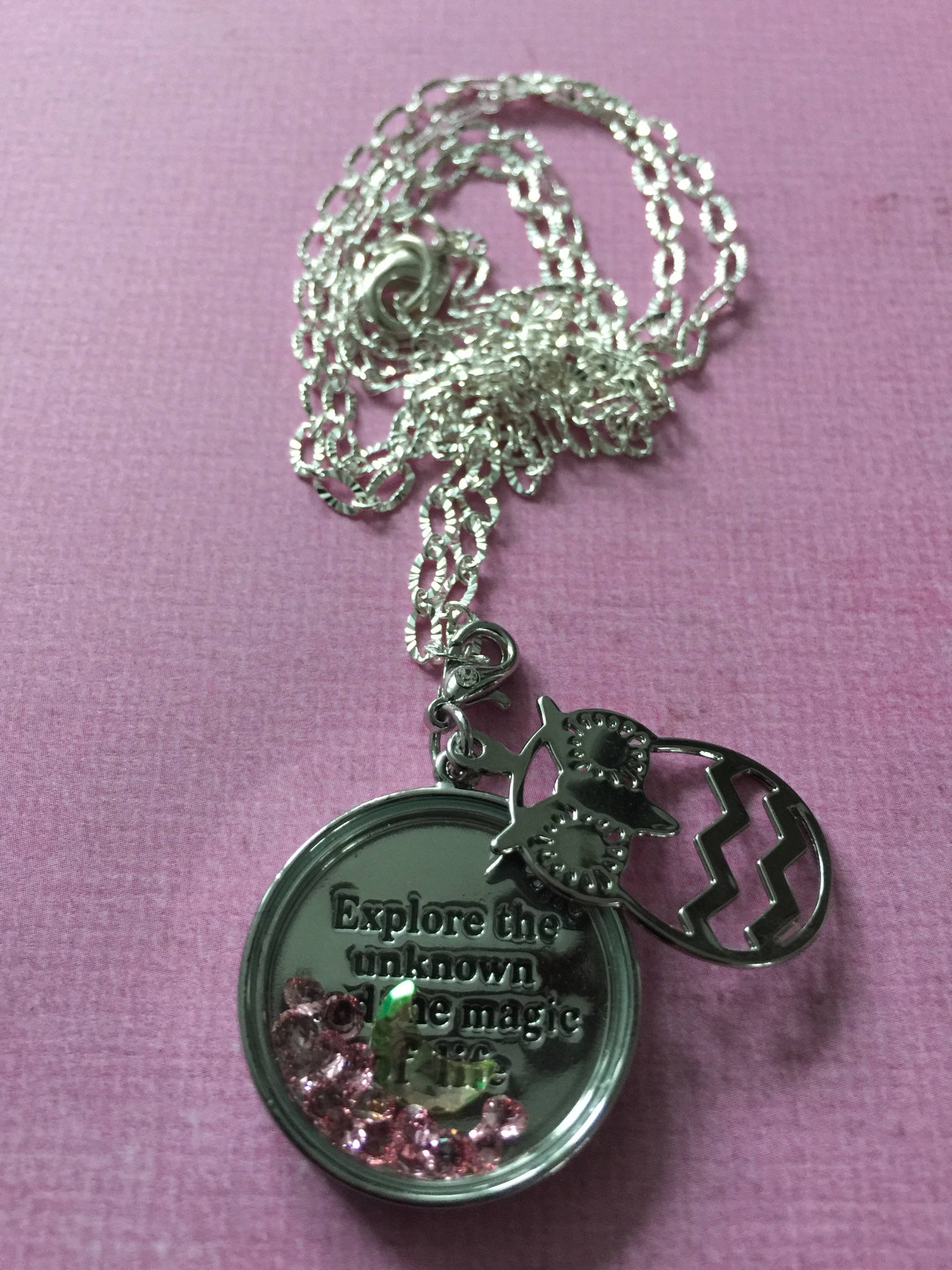 Owl Swarovski Crystal Necklace