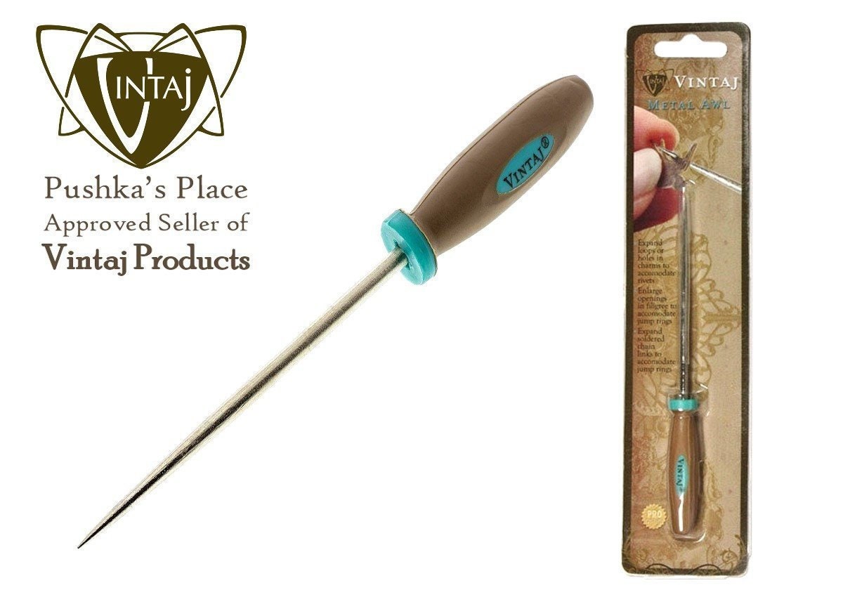 Awl Vintaj Metal Awl Hole Expander 5 Inches Etsy