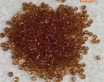 Unions - Crystal Orange Rainbow - Size 11/0 - Seed Bead - 24 Gram - Tube - 11-131-99535-TB