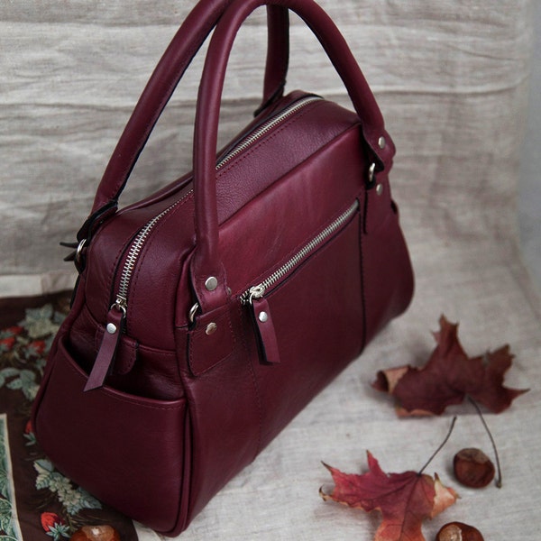 Leather Purse Handmade Etsy