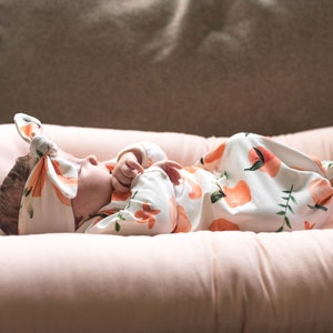 Babyhug Singlet Full Length Gown - Peach