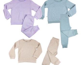 Kids outfit jogger set baby toddler track suit sweatshirt and sweats