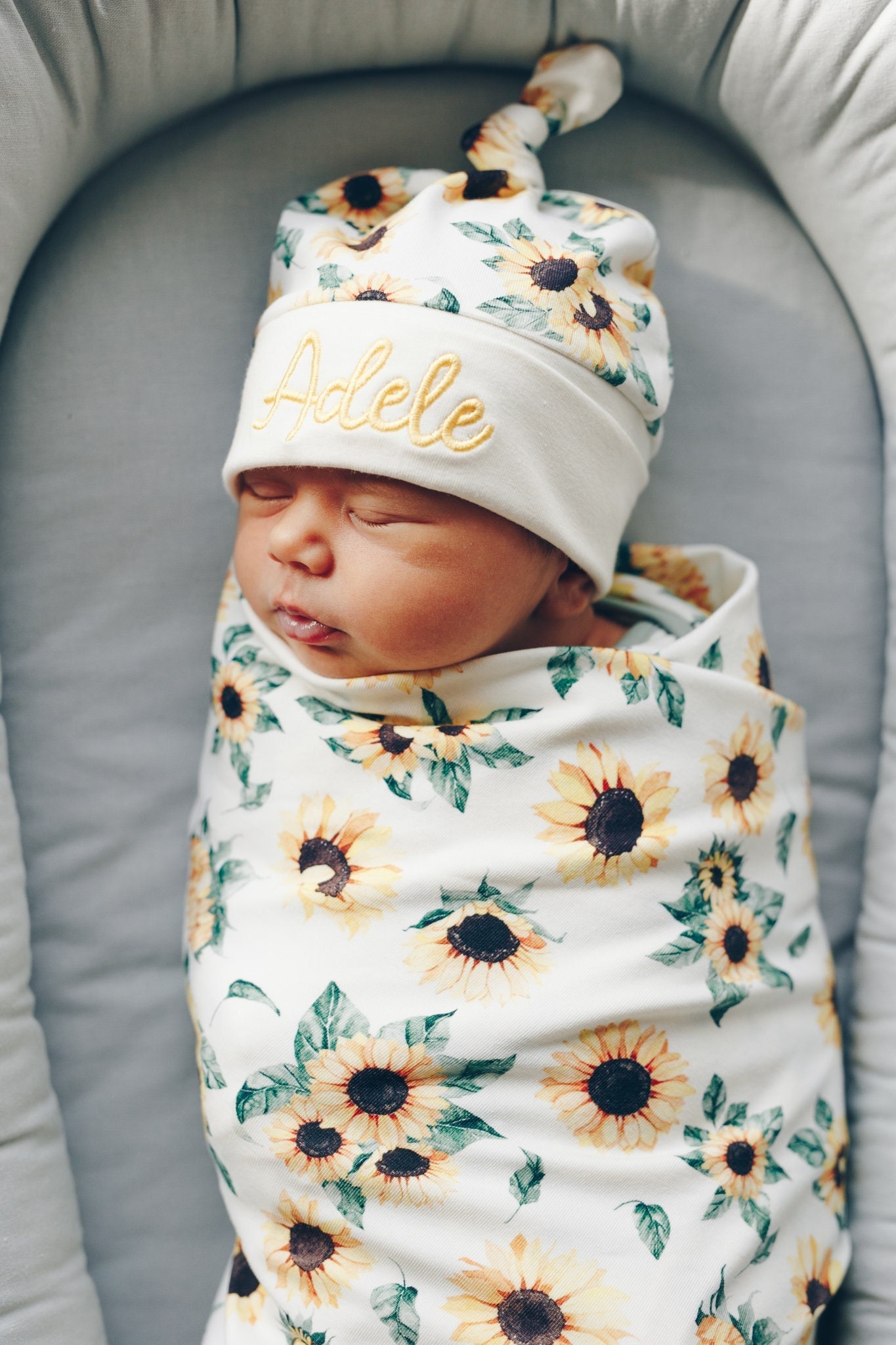 Sunflower Swaddle Etsy Canada