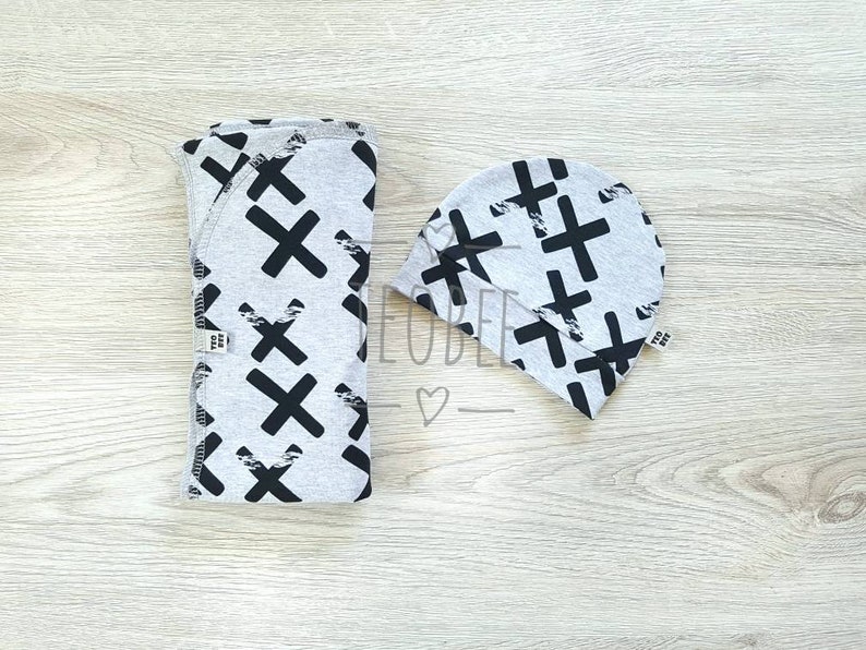 Neugeborene gehen nach Hause Set, Willkommen zu Hause Set, Neugeborene Baby Jungen erstes Outfit, niedliches Baby Jungen Outfit, Baby Geschenk Idee, Baby Geschenk Set Bild 5