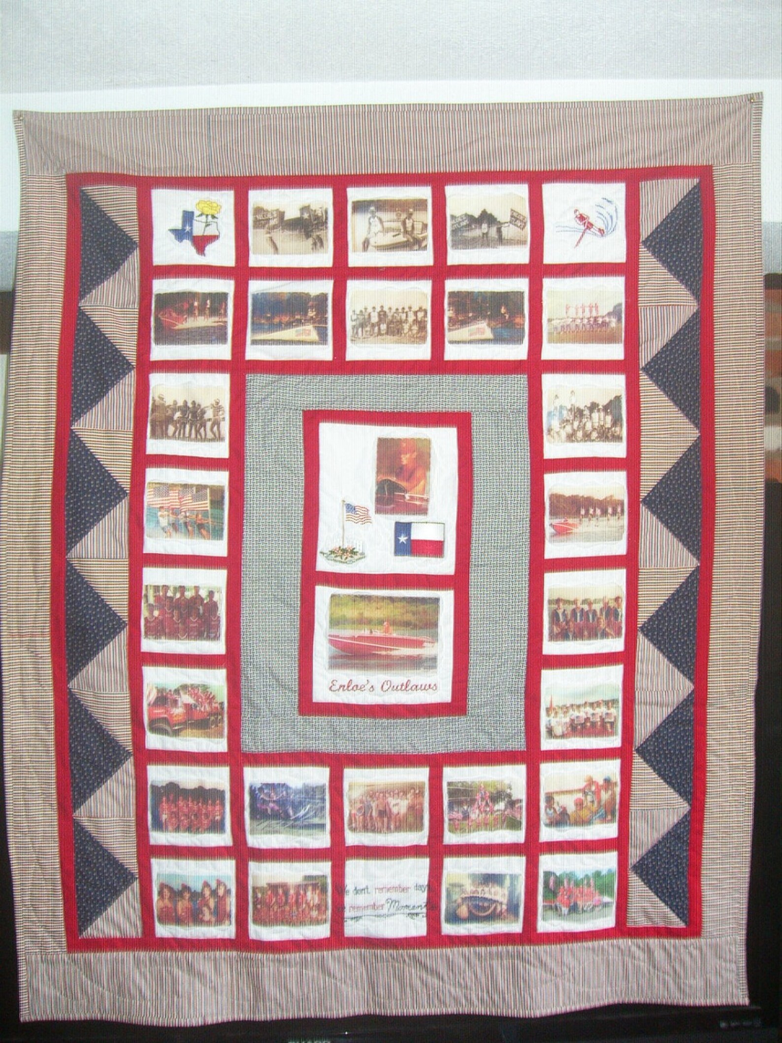 Custom Photo Memory Quilt Any Occasion the Perfect Gift Idea