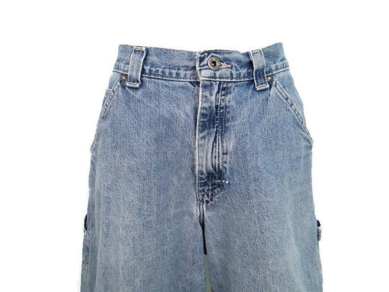 Lee Dungarees Denim Carpenter Shorts Vintage 90's - Etsy