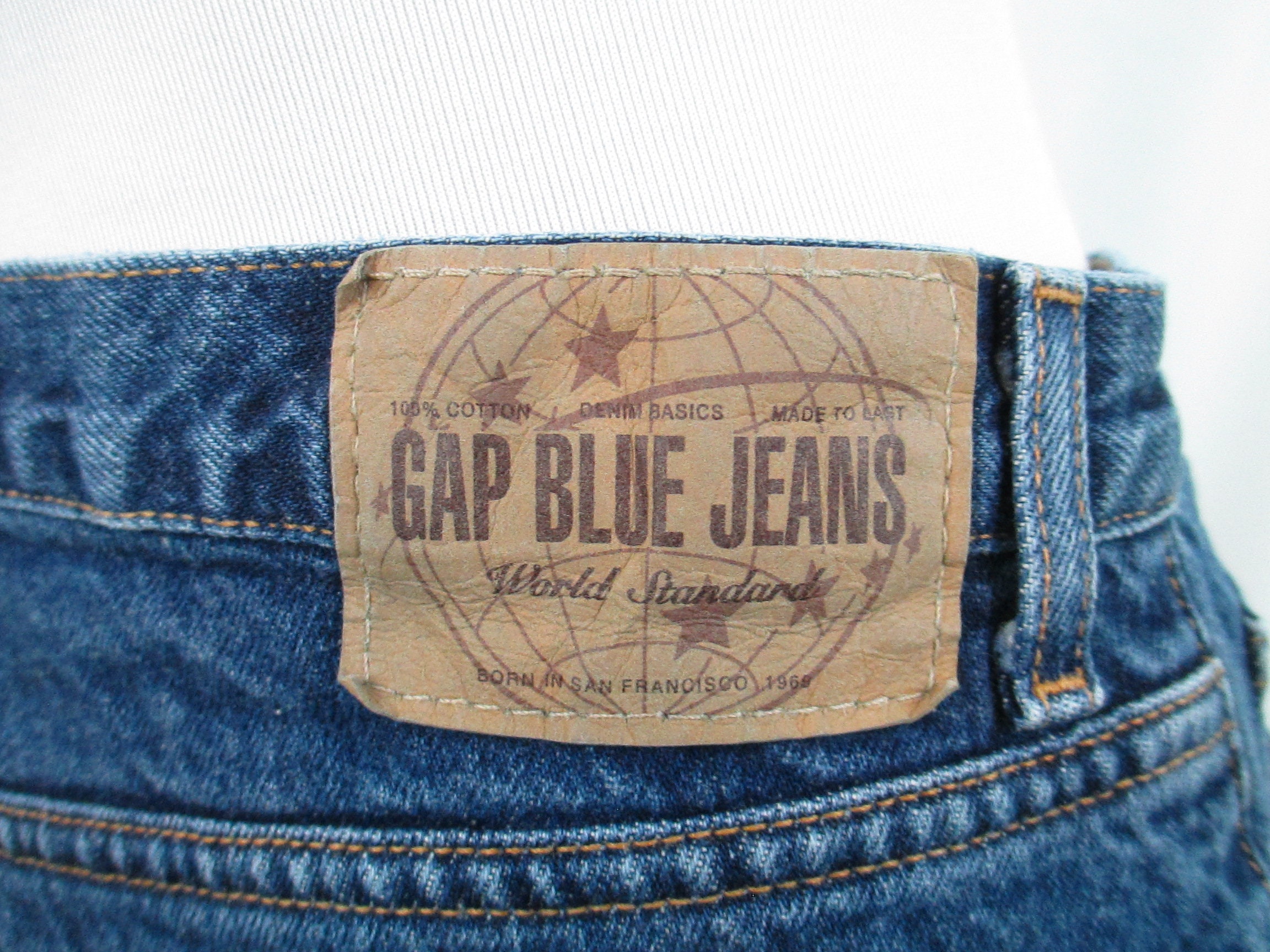 Gap Button Fly Bootcut Ankle Jeans High 