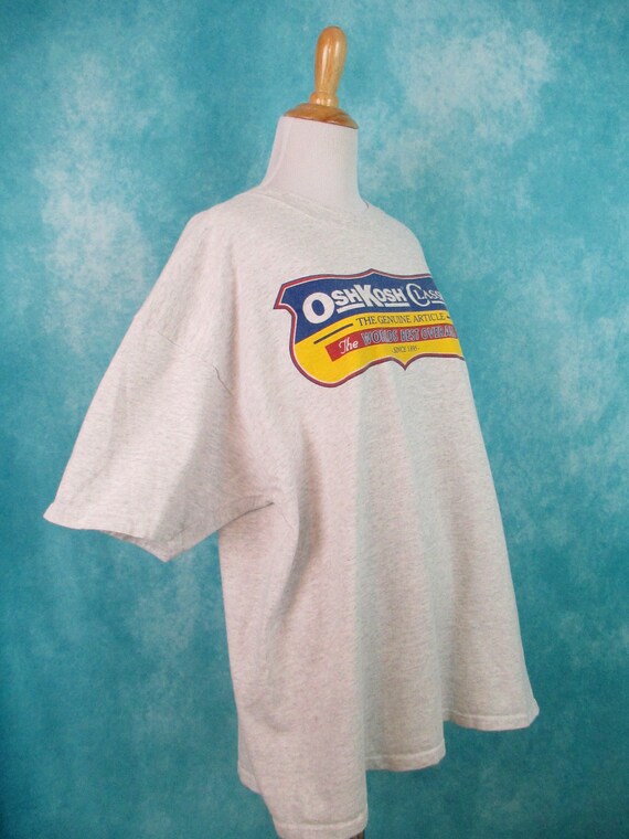 Vintage Osh Kosh Classic Graphic T-shirt 90's Adu… - image 5