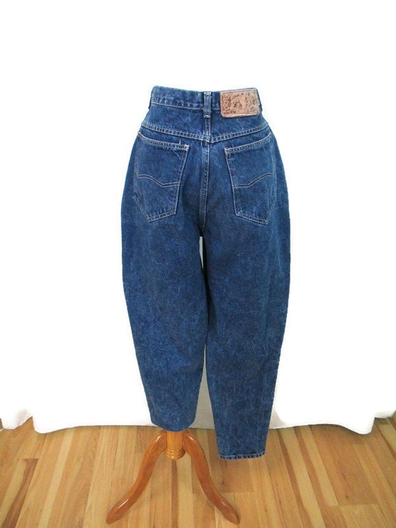 Vintage 80's 1980's Bonjour Stonewashed Jeans Hig… - image 8