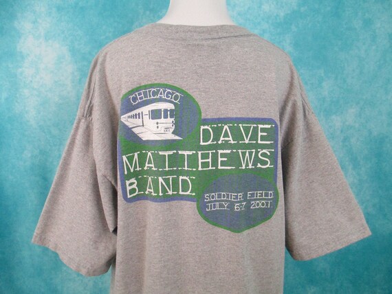 Vintage Dave Matthews Band Summer Tour 2001 Shirt… - image 8