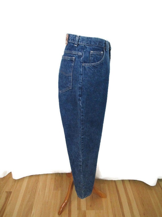 Vintage 80's 1980's Bonjour Stonewashed Jeans Hig… - image 5