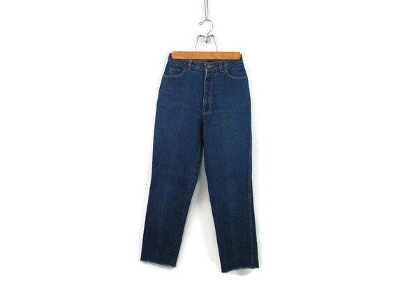 1980's High Waist Calvin Klein Jeans Distressed F… - image 1