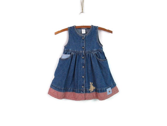 Vintage 90's Baby Gap Dress Size XL 18-24 Months … - image 1