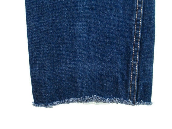 1980's High Waist Calvin Klein Jeans Distressed F… - image 6