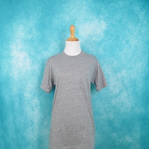 80&#39;s Gray Single Stitch Pocket Tee Adult Small Soft Vintage T-Shirt