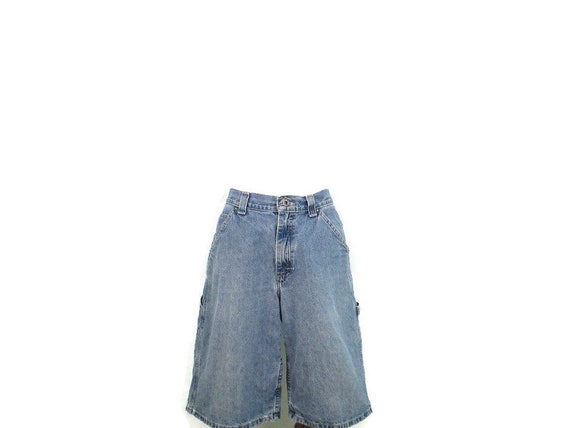 Boys Old Navy Denim Carpenter Shorts Blue Jean Size 10