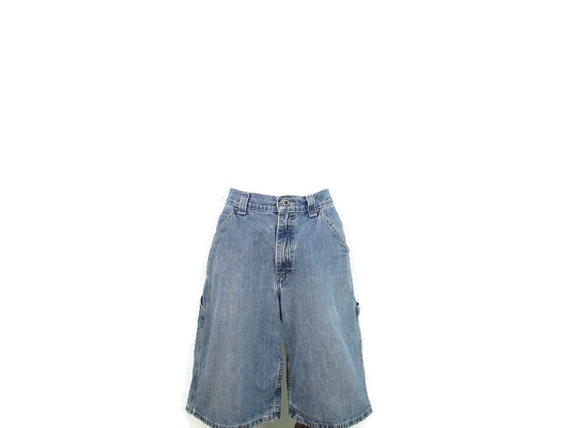 Lee Dungarees Denim Carpenter Shorts Vintage 90's 