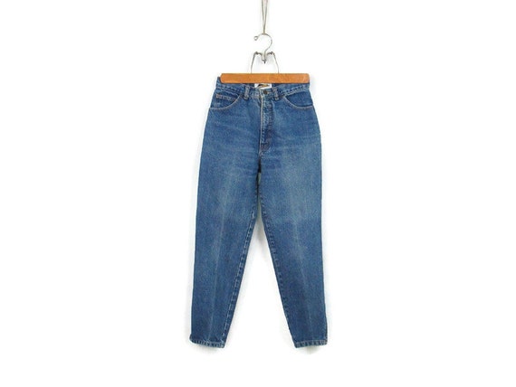 High Ankle Zipper Jeans Vintage Transaction Etsy Denmark