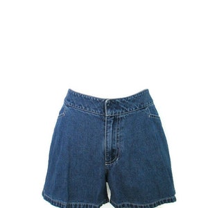 Old Navy Vintage Jean Shorts 2001 Velcro Waist Women's Size 10 Mid