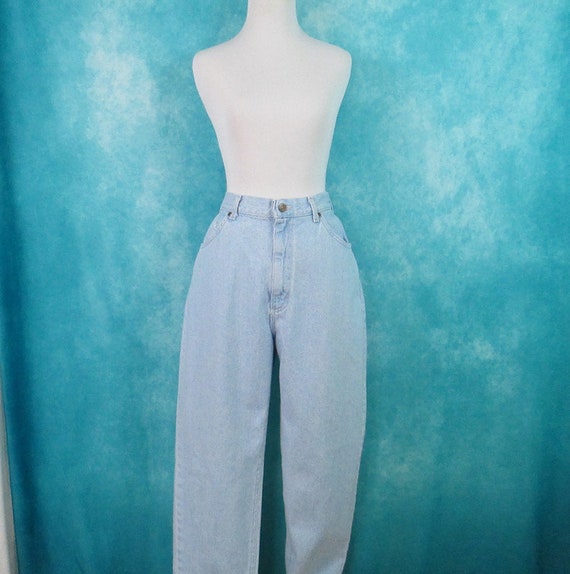 Lee Light Wash 14 Medium Vintage Jeans High Rise … - image 1